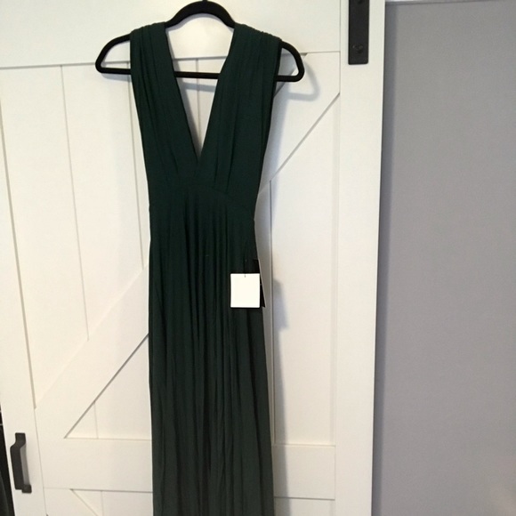 Lulu’s Tricks of the Trade Forest Green Maxi Dress - Picture 2 of 8
